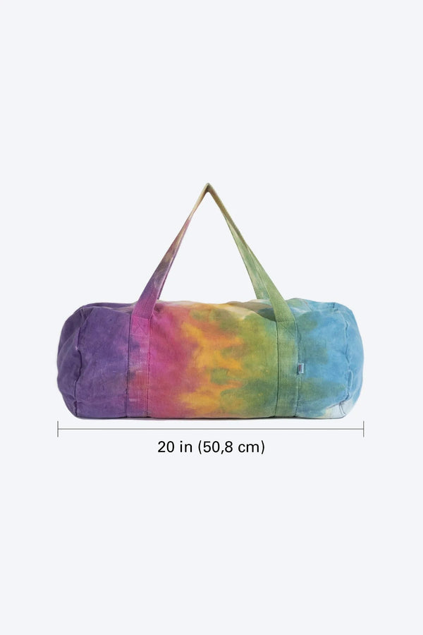 los angeles apparel Bull Denim Tie Dye Gym Bag