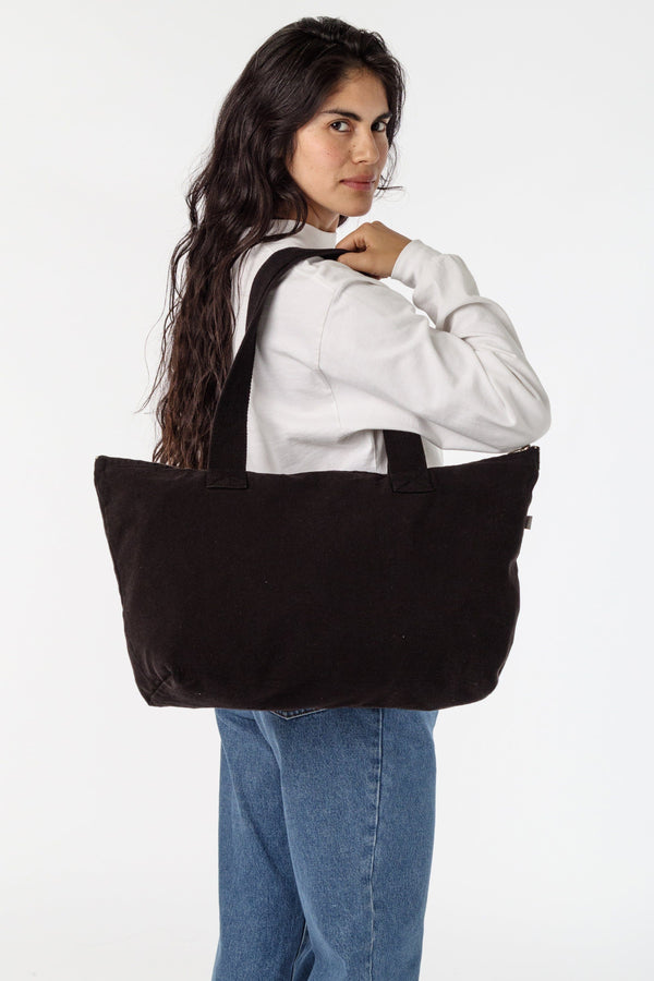 los angeles apparel Carry All Zip Tote