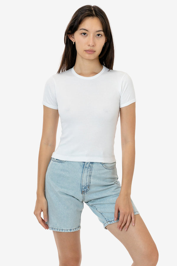 Los Angeles Apparel Classic Crewneck Baby Tee