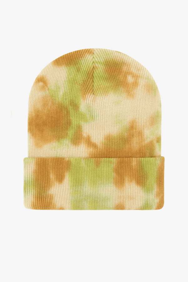 Los Angeles Apparel Classic Cuff Tie Dye Beanie
