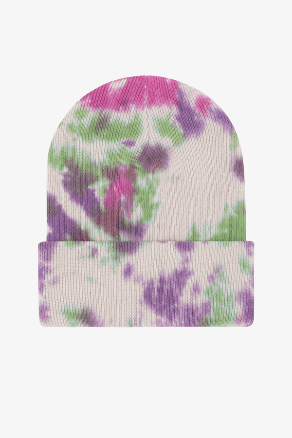 Los Angeles Apparel Classic Cuff Tie Dye Beanie