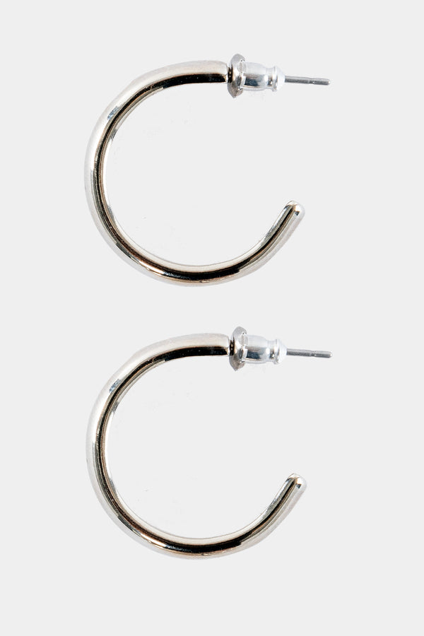 Los Angeles Apparel Classic Hoop Earrings