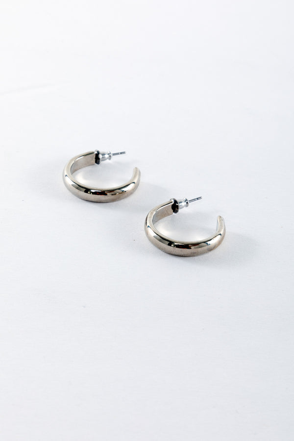 Los Angeles Apparel Classic Hoop Earrings