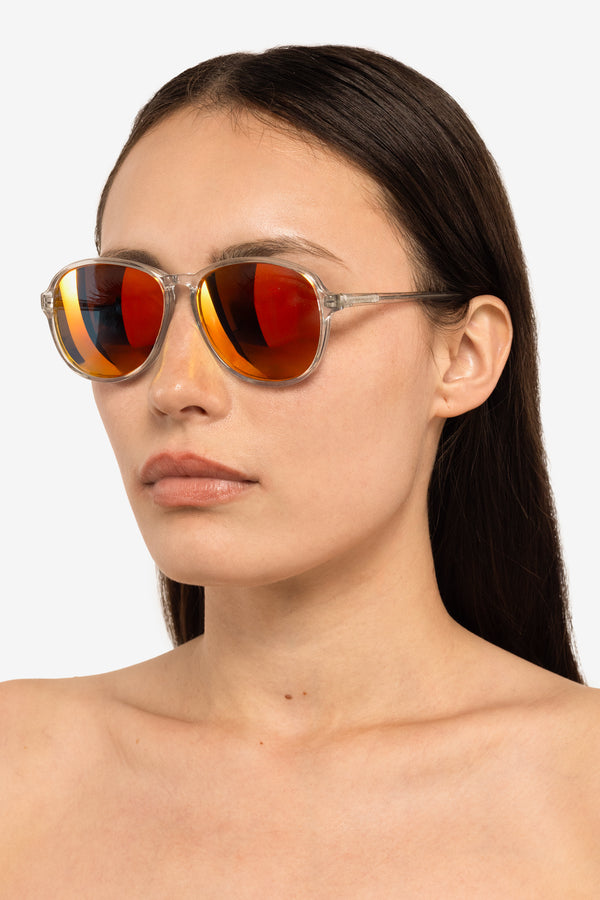 Los Angeles Apparel Clear Sunset Sunglasses