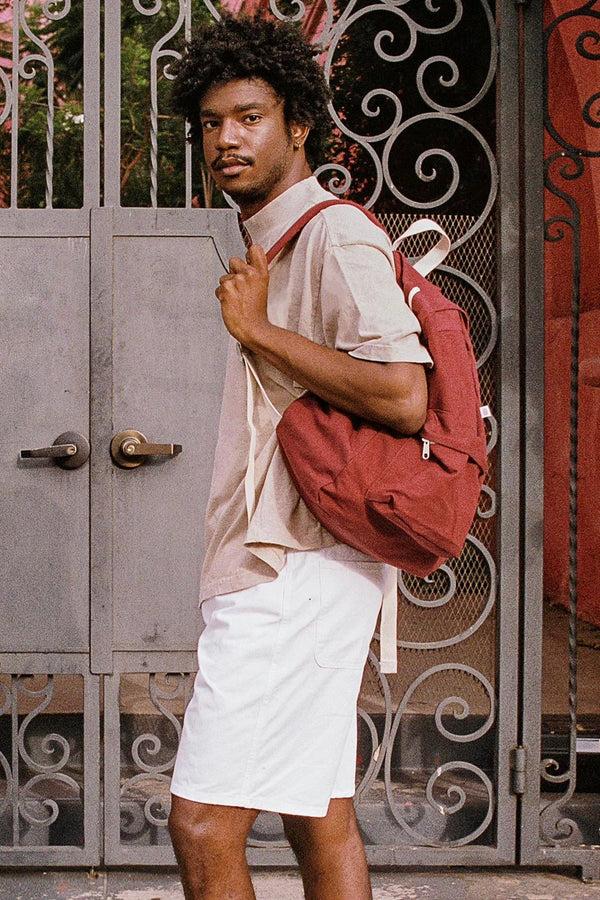 Los Angeles Apparel Cotton Canvas Backpack