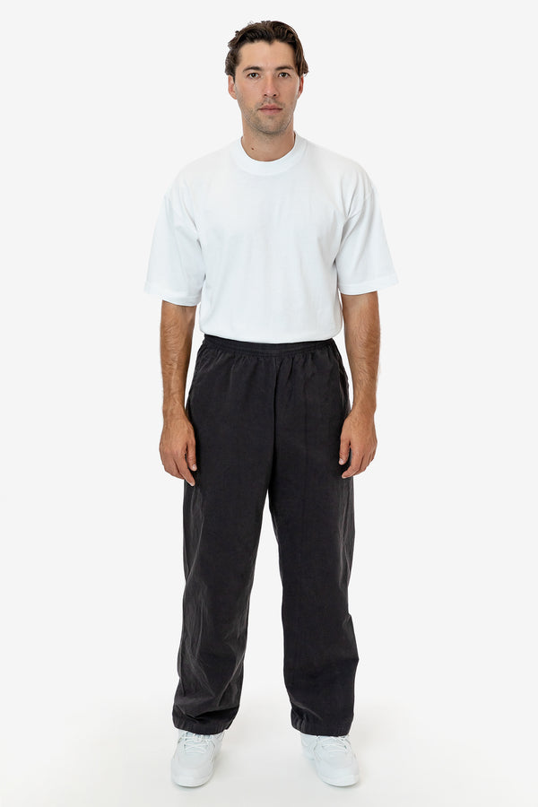 los angeles apparel Cotton Poplin Wide Leg Pant
