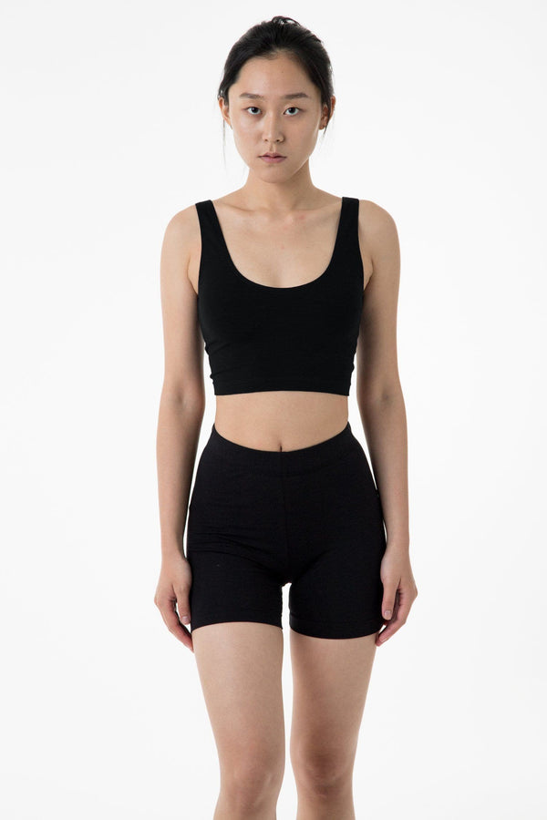 los angeles apparel Cotton Spandex Bike Shorts