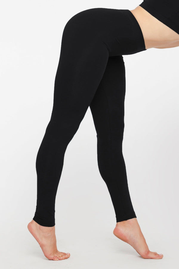 los angeles apparel Cotton Spandex Jersey Leggings