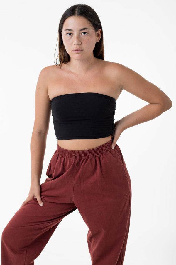 los angeles apparel Cotton Spandex Tube Top