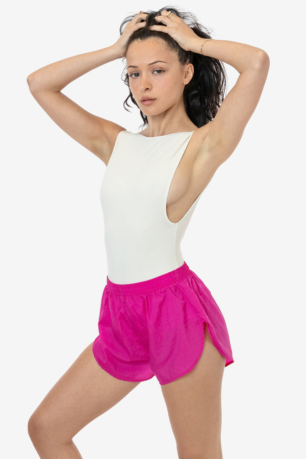 Los Angeles Apparel Crinkle Nylon Taffeta Short