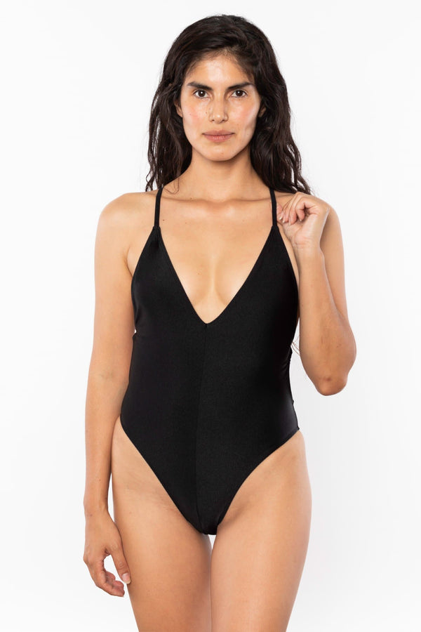 los angeles apparel Crossback One Piece