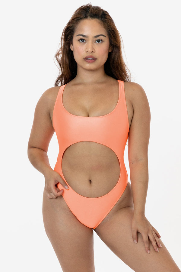Los Angeles Apparel Cutout Bathing Suit