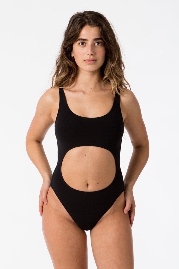 Los Angeles Apparel Cutout Bodysuit