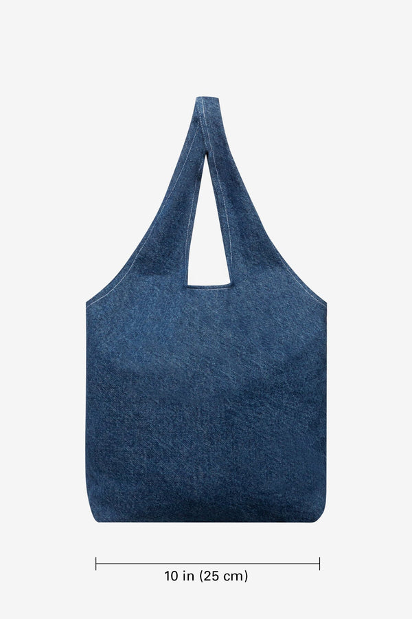 Los Angeles Apparel Denim Shopping Bag
