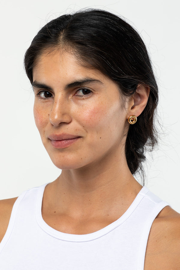 Los Angeles Apparel Donut Earrings