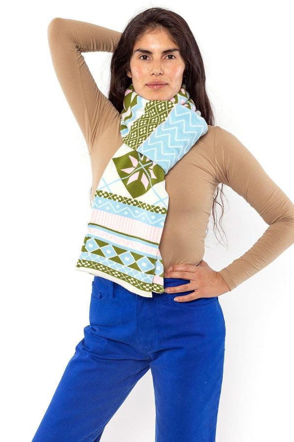 Los Angeles Apparel Fair Isle Scarf