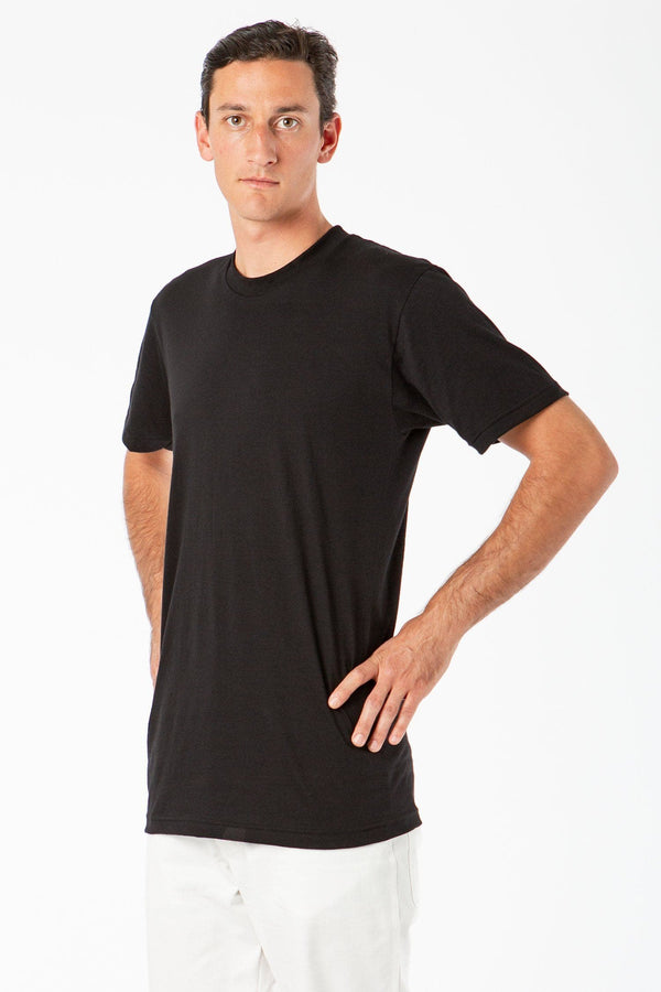 Los Angeles Apparel Fine Jersey Crew Neck Tall Tee
