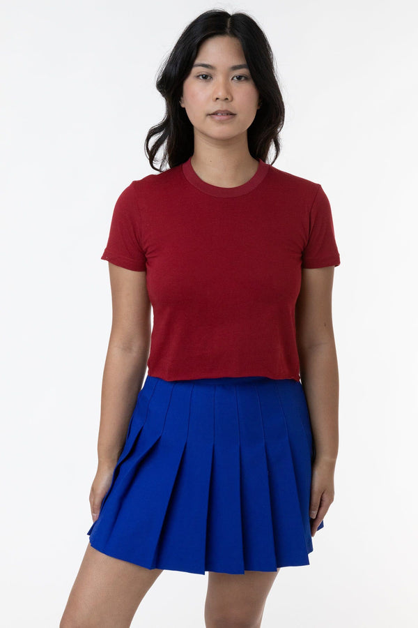 Los Angeles Apparel Fine Jersey Crop Top