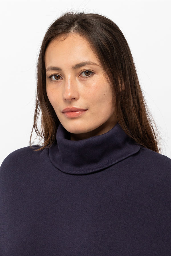 Los Angeles Apparel Flex Fleece Turtleneck Cape