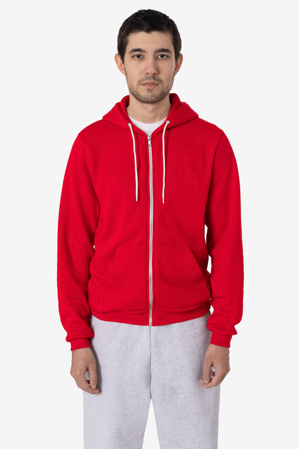 Los Angeles Apparel Flex Fleece Zip Up Hoodie
