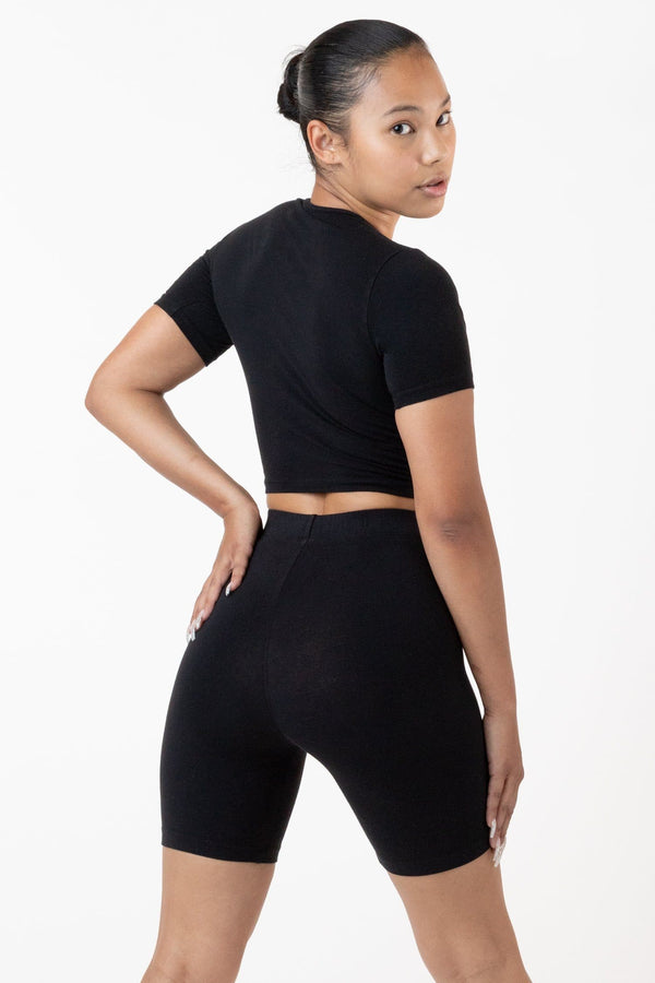 los angeles apparel Garment Dye Bike Shorts