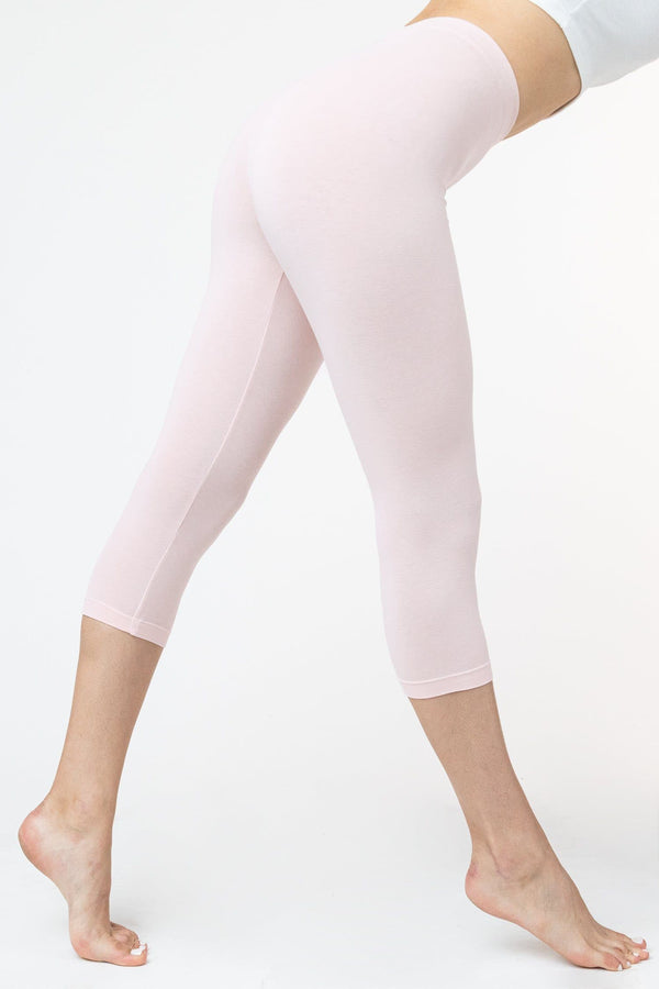 Los Angeles Apparel Garment Dye Cropped Legging