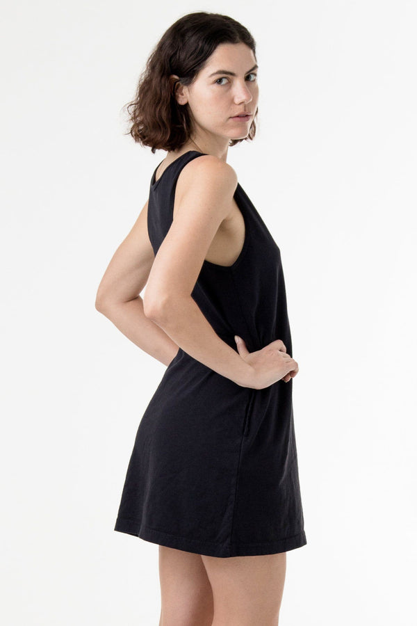 los angeles apparel Garment Dye Tank Dress