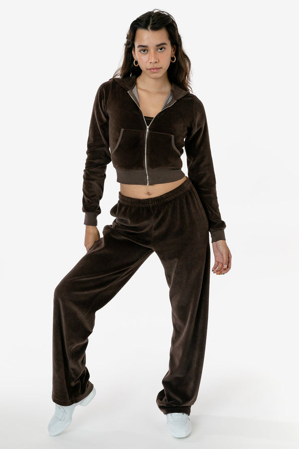 los angeles apparel Garment Dye Velour Lounge Pant