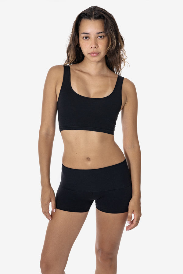 los angeles apparel Garment Dye Yoga Shorts