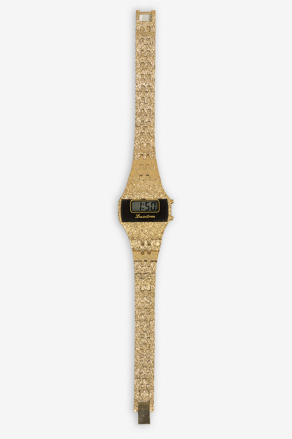 los angeles apparel Gold Highlight Watch