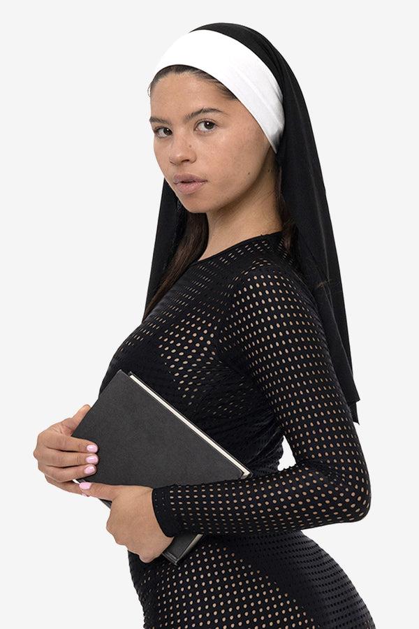 los angeles apparel Halloween 'Nun' Headband