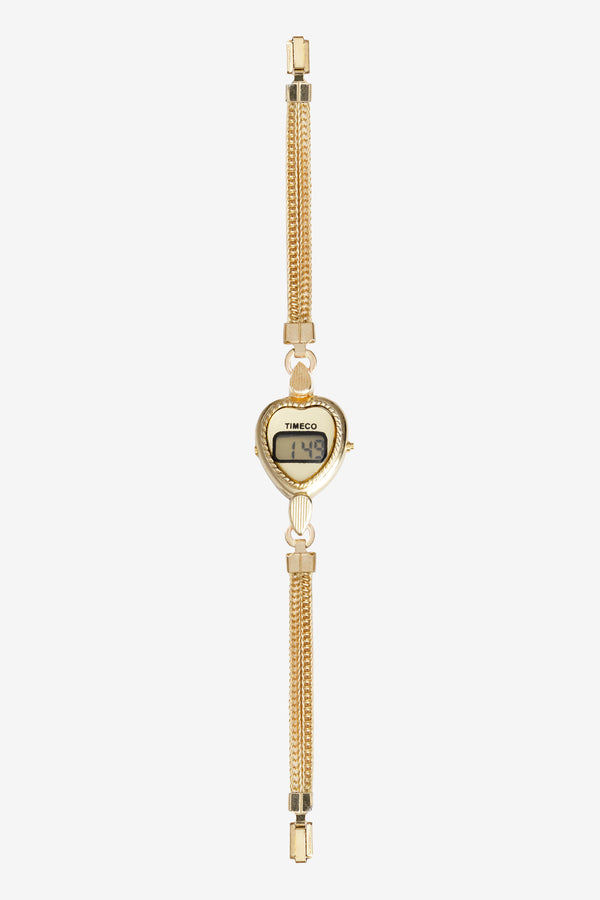 Los Angeles Apparel Heart Chain Watch