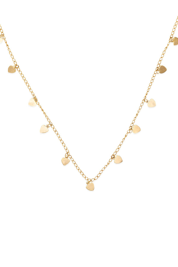 los angeles apparel Heart Charm Necklace