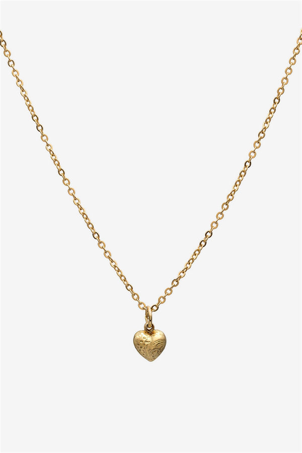 los angeles apparel Heart Pendant Necklace