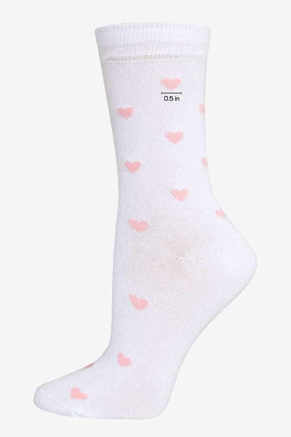 Los Angeles Apparel Heart Sock 4 Pack
