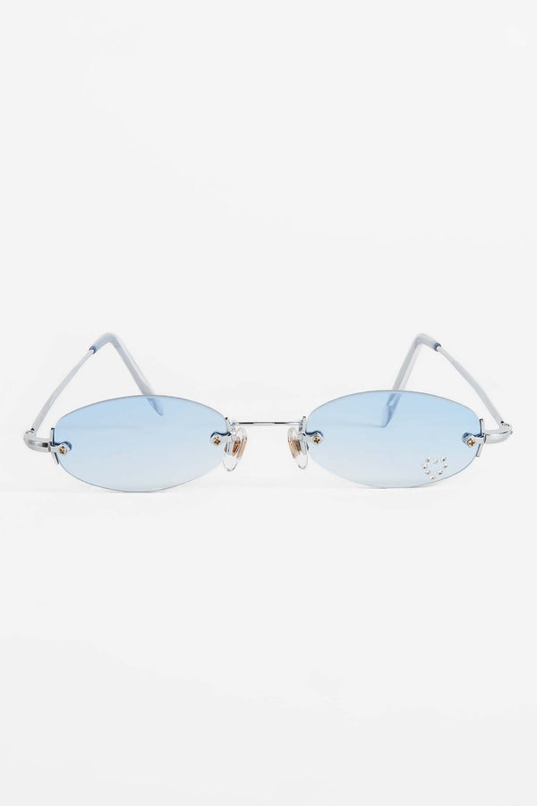 los angeles apparel Heartbreaker Blue Sunglasses