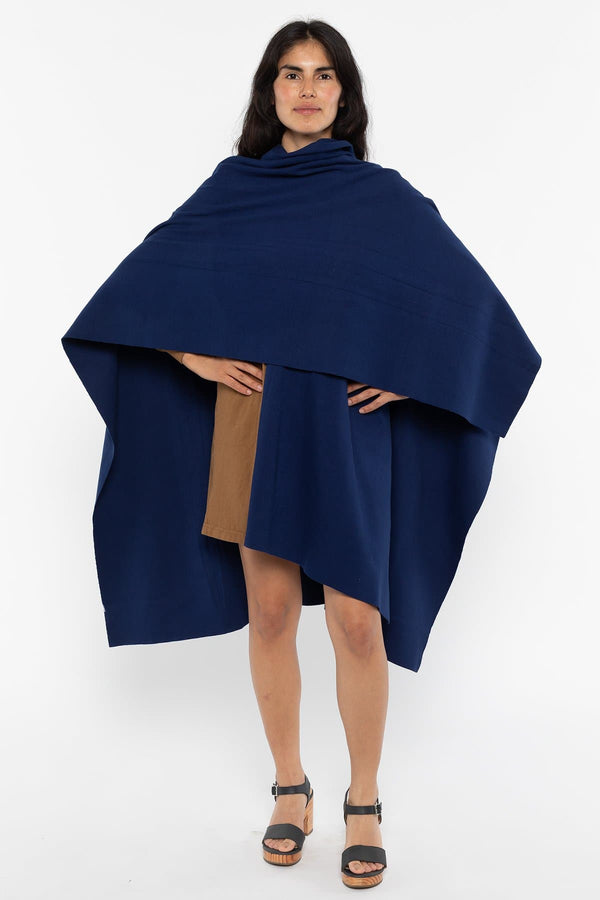 Los Angeles Apparel Heavy Cotton Rib Poncho