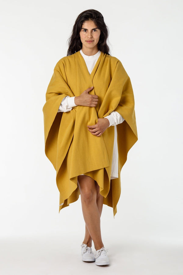 Los Angeles Apparel Heavy Cotton Rib Poncho