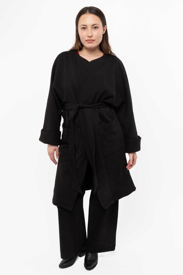 Los Angeles Apparel Heavy Fleece Wrap Coat