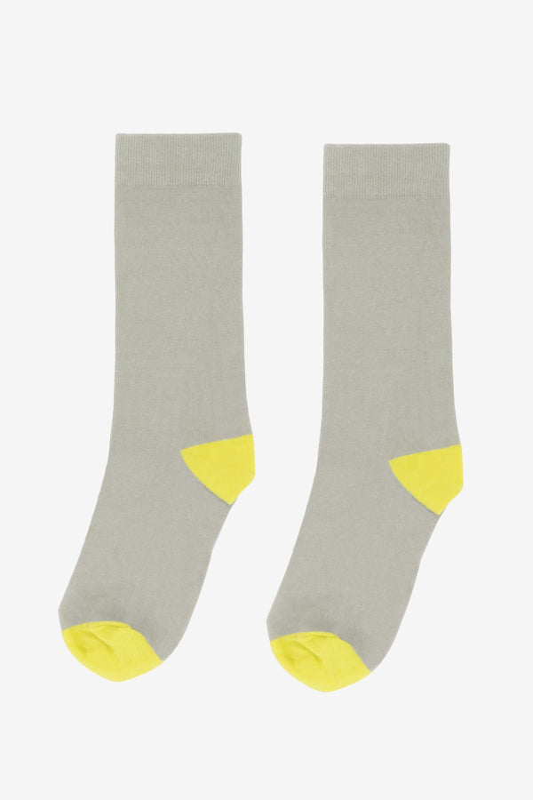 Los Angeles Apparel Heel And Toe Colorblock Sock