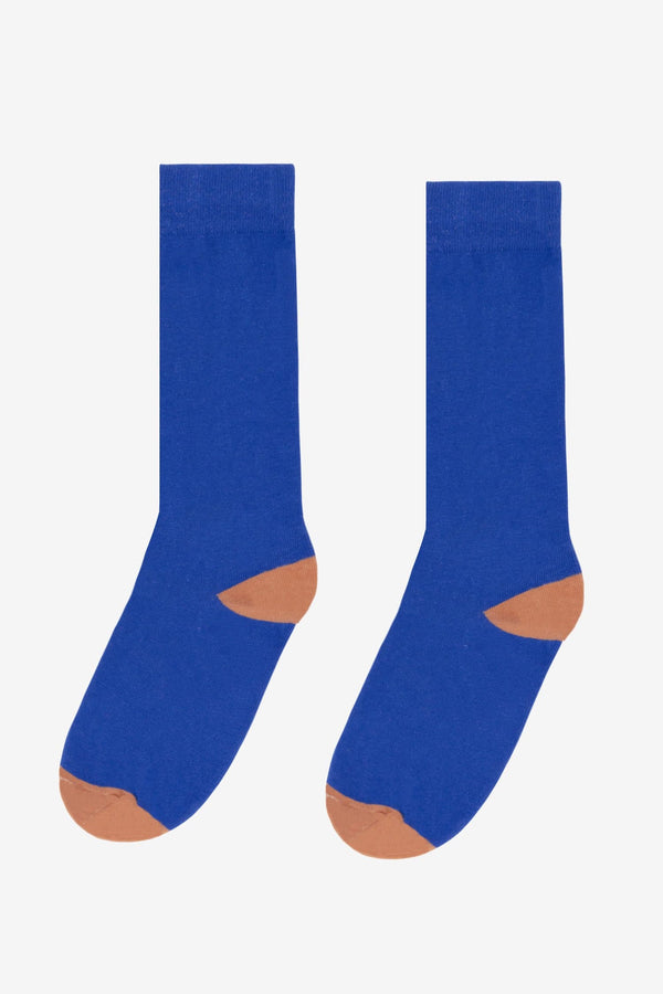 los angeles apparel Heel and Toe Colorblock Sock