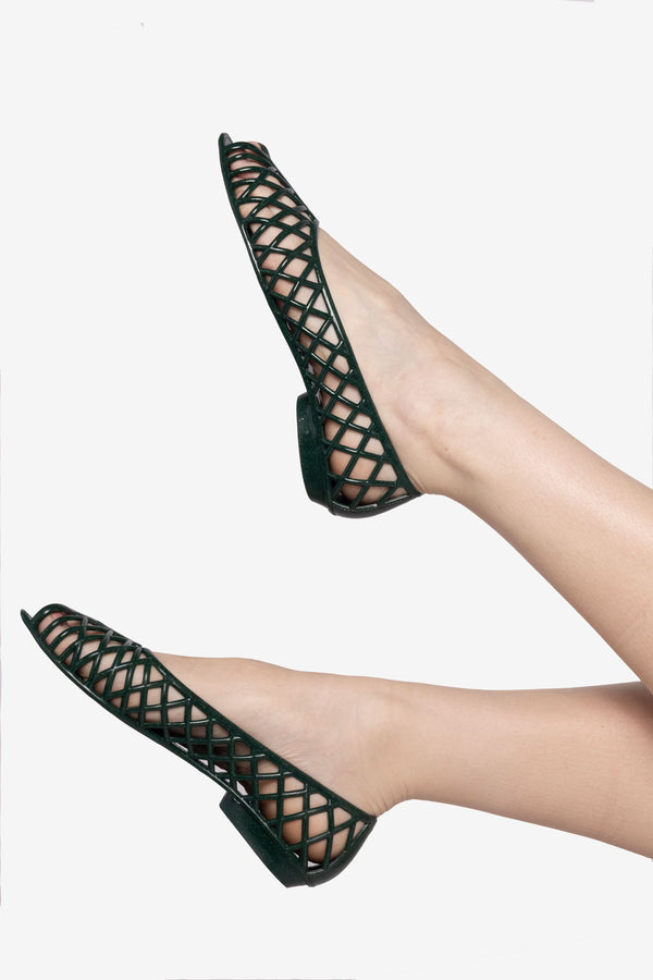 los angeles apparel Jelly Flats