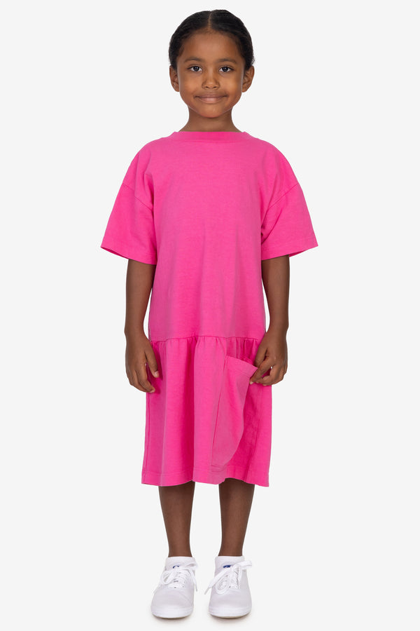 Los Angeles Apparel Kids Heavy Jersey Dress