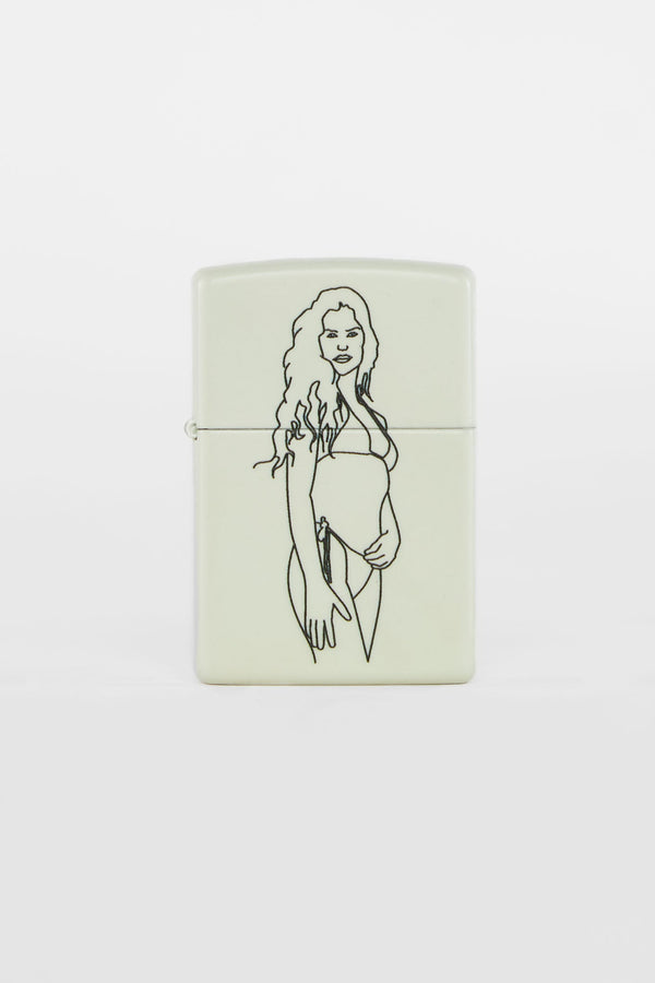 los angeles apparel LAA Girls Zippo Lighter