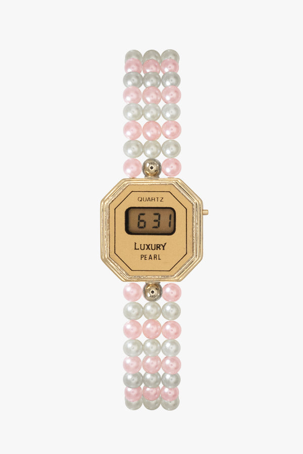 Los Angeles Apparel Ladies 1980s Pearl Watch