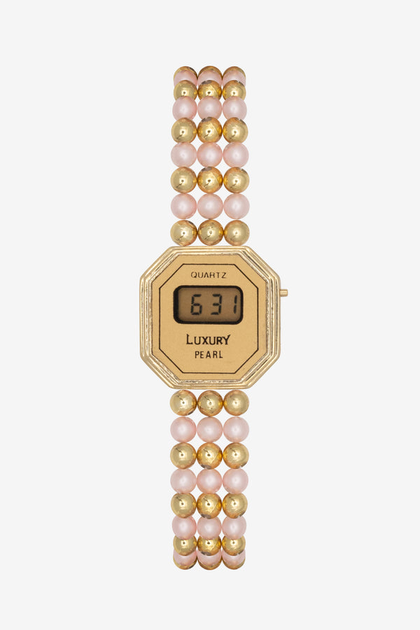 Los Angeles Apparel Ladies 1980s Pearl Watch