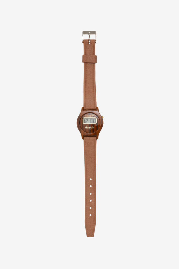 los angeles apparel Ladies Wood Watch
