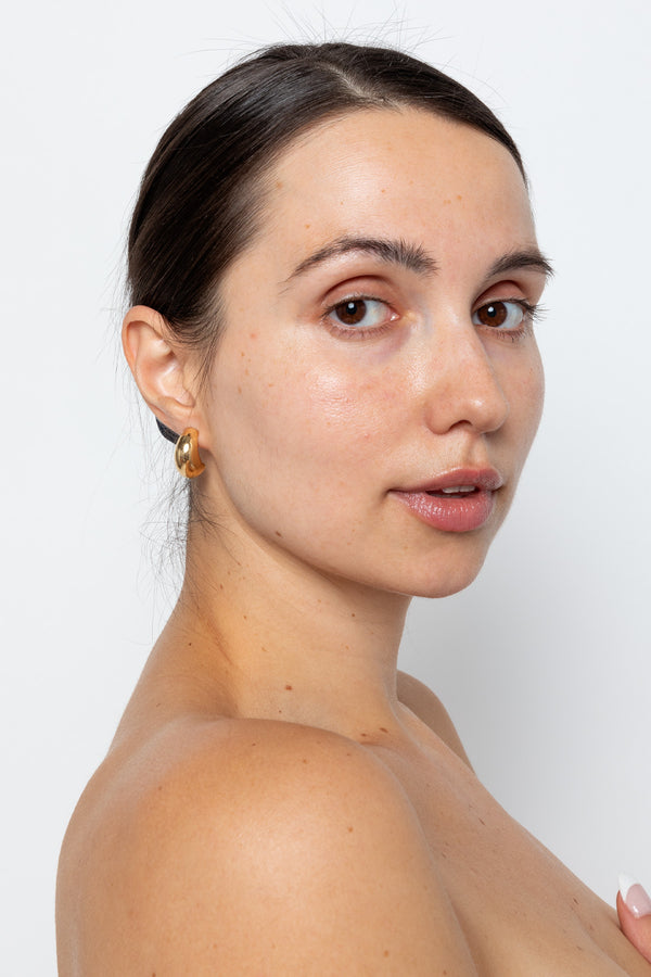 Los Angeles Apparel Large Dome Earrings