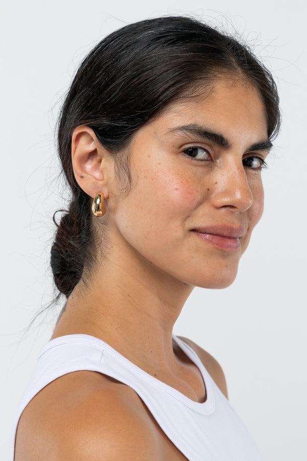 Los Angeles Apparel Large Dome Earrings