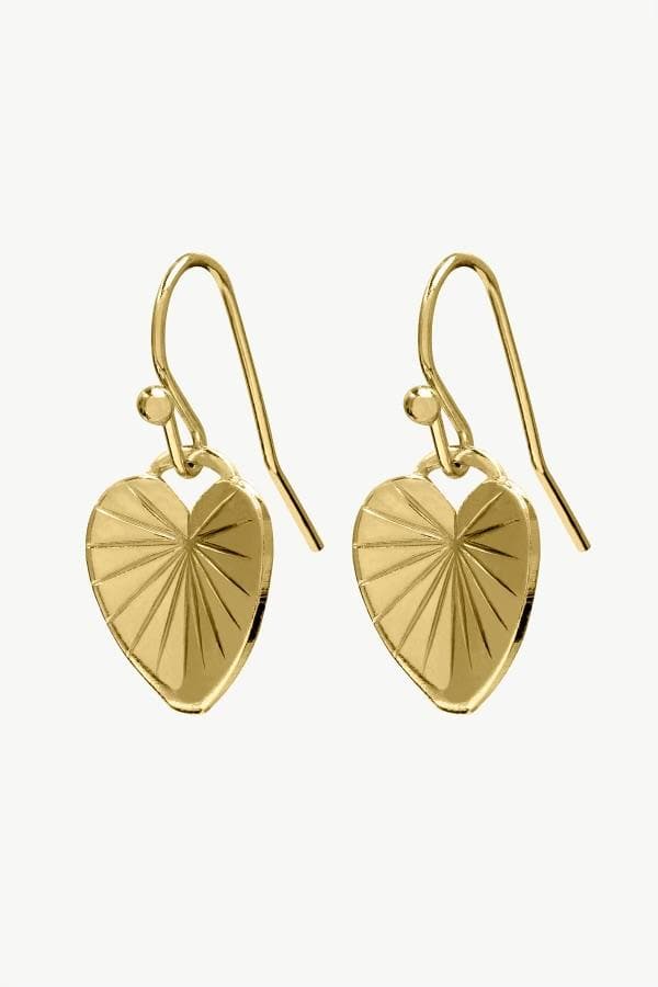 los angeles apparel Leaf Earrings